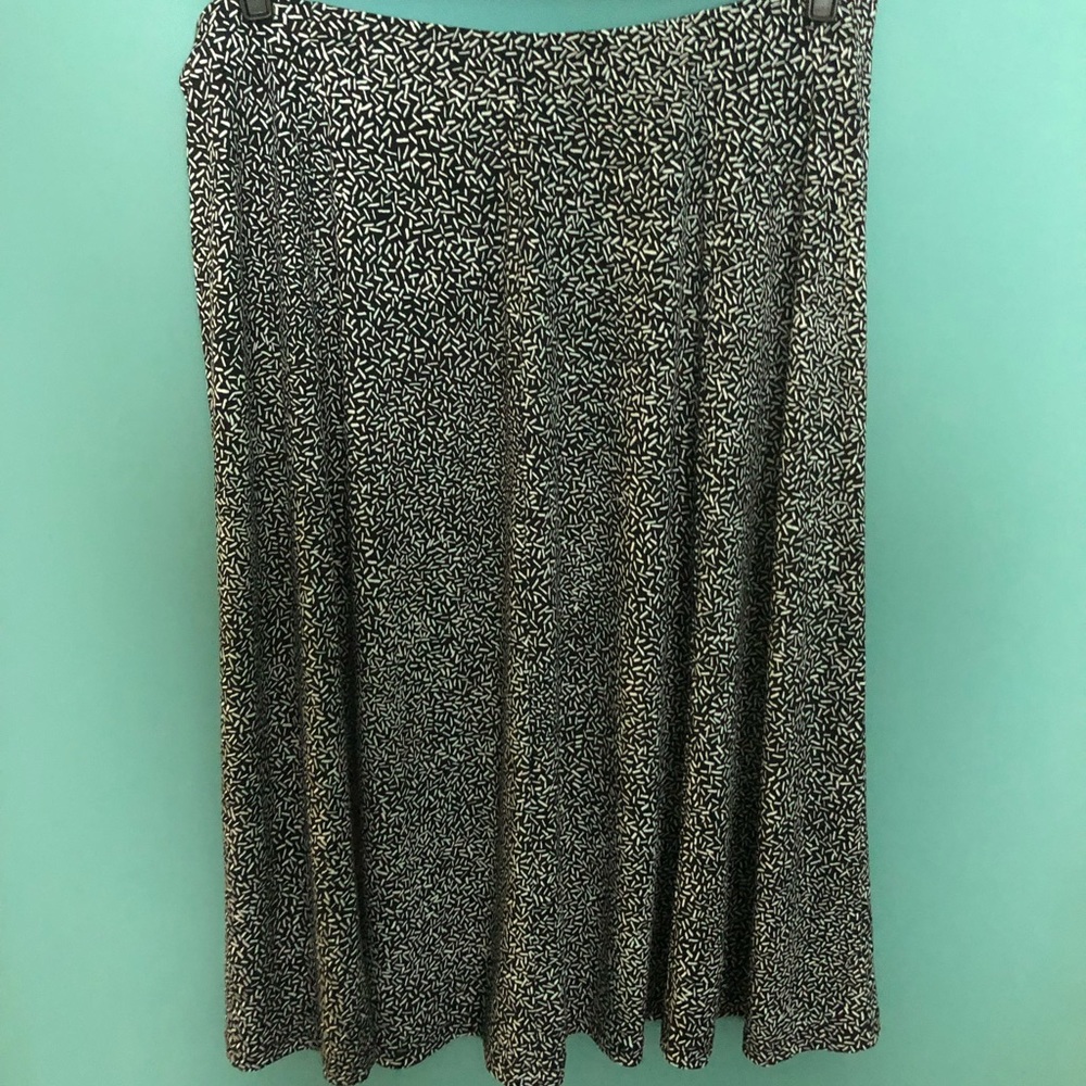 Woman Within Confetti Pull on Style Maci Skirt 1X